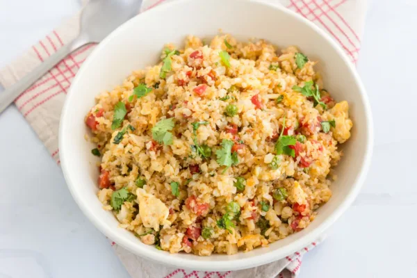 Fried rice in a bowl